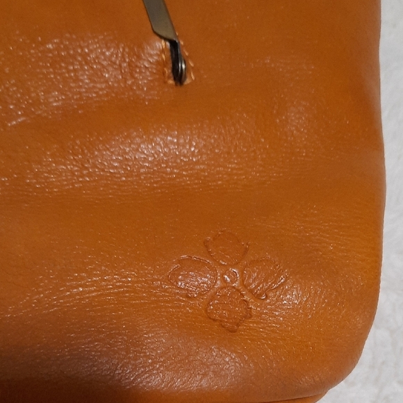 Patricia Nash Tan Leather Shoulder Bag Timeless Design - Picture 6 of 10